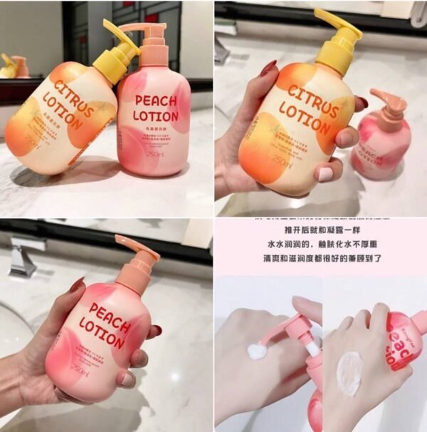 لوشن الخوخ والبرتقال