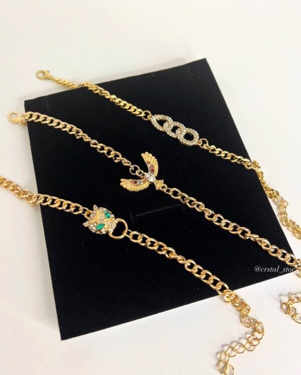 اساور ذهبية