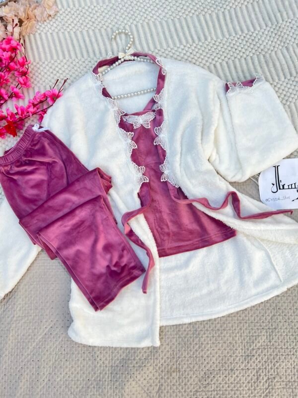 تراك ث قطع فرو وردي