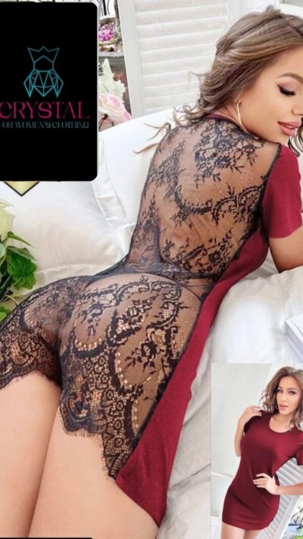 شلحه الظهر دانتيل ماروني