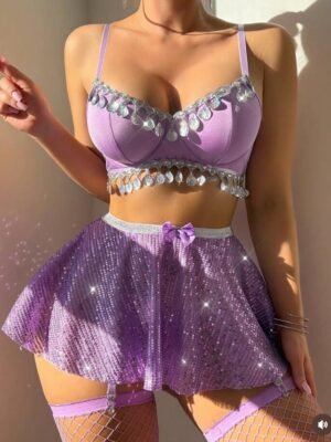 لانجري ليرات بنفسجي