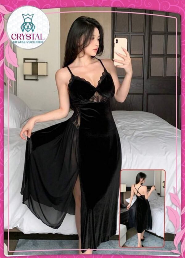 لانجري ملكي مخمل